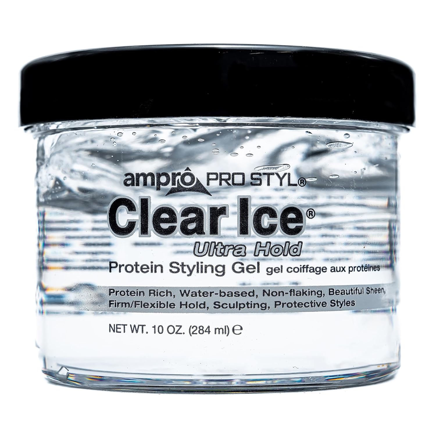 AMPRO STYLE CLEAR ICE ULTRA HOLD STYLING GEL