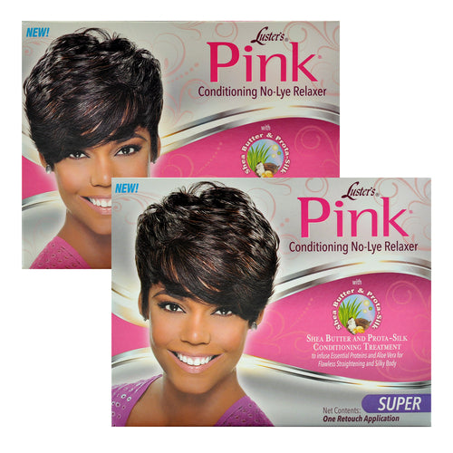 Luster's Pink Conditioning No-Lye Relaxer One Retouch Application