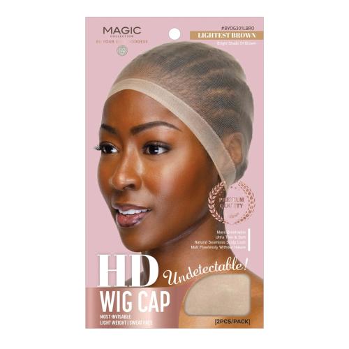 Magic Collection HD Undetectable Wig Cap 2pcs