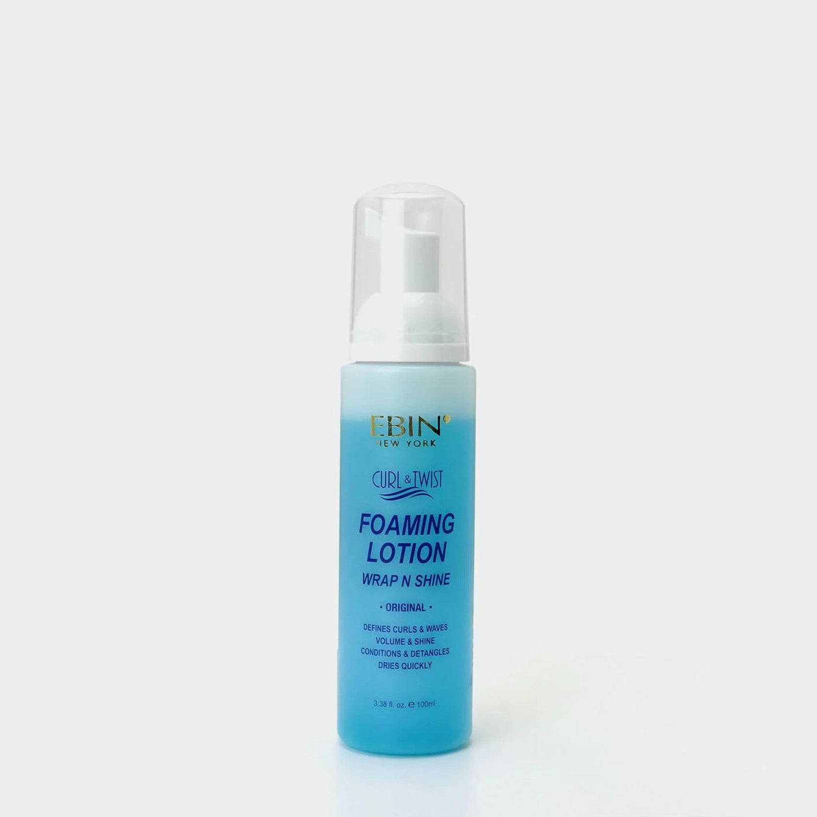 Ebin New York Curl & Twist Foaming Lotion Wrap n Shine